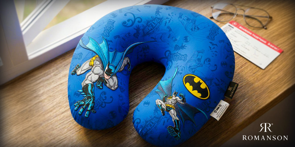Romanson Batman neck pillow