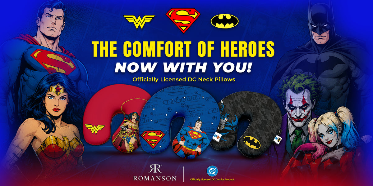 The comfort of heroes — neck pillows